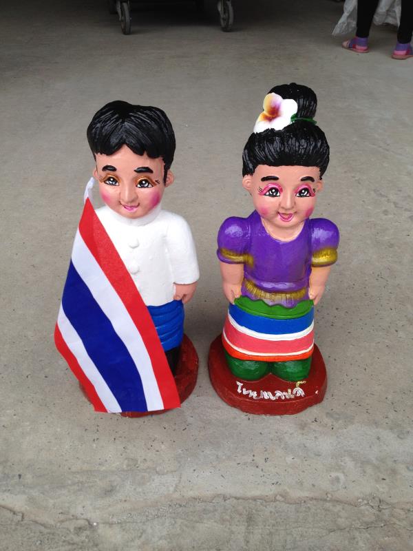 ตุ๊กตาอาเซียน ประทศไทย | ร้านอิสานประดับสวน - ธวัชบุรี ร้อยเอ็ด