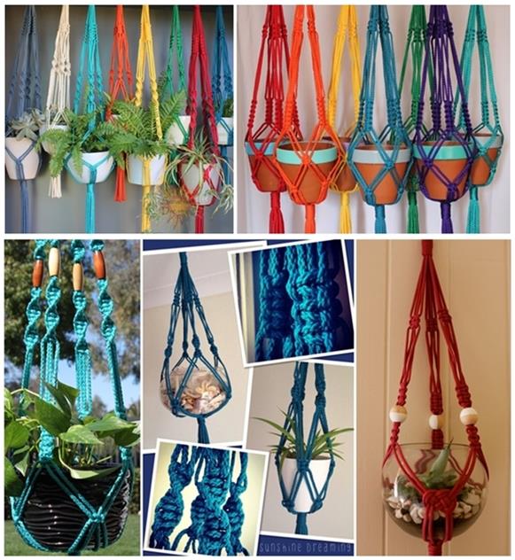 เชือกแขวนกระถาง Plant Hanger 