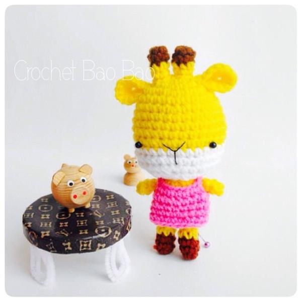 ตุ๊กตาไหมพรม | Crochet Bao Bao - ท่าม่วง กาญจนบุรี