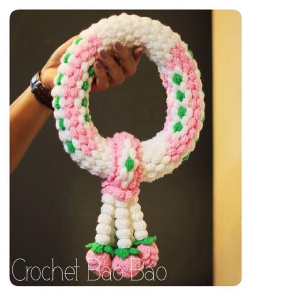 พวงมาลัยโครเชต์ | Crochet Bao Bao - ท่าม่วง กาญจนบุรี
