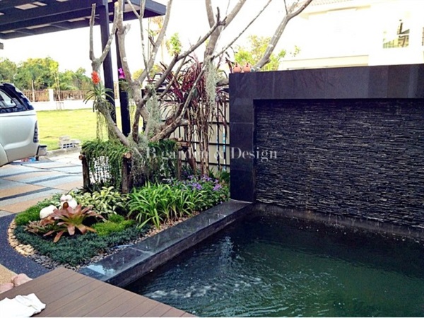 รับ ทำบ่อปลาคราฟ รับจัดสวน | NB Garden & Design -  นนทบุรี