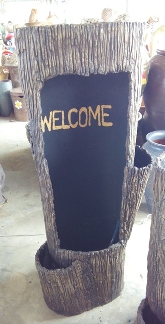 ม่านน้ำตก Welcome.ส.90ซม. | วรรณาดินเผา - โชคชัย นครราชสีมา