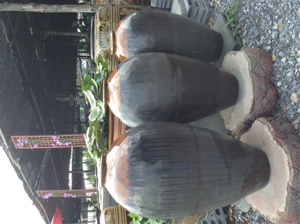 น้ำพุเซรามิค | ร้านใบบัว สัตว์ปูนปั้น - ด่านช้าง สุพรรณบุรี
