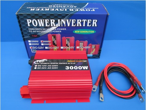 อินเวอร์เตอร์ Inverter แปลงไฟ DC12V-AC220V3000W