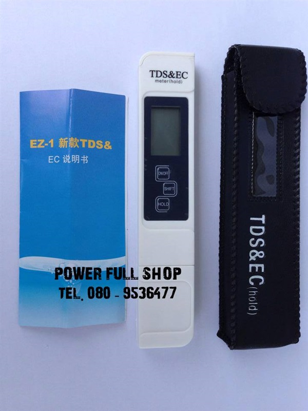 เครื่องวัดปริมาณสิ่งเจือปน Digital TDS&EC meter