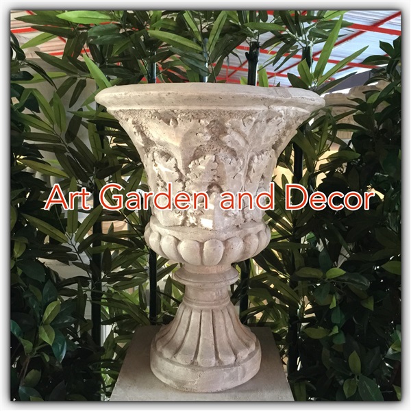 SP-0030 กระถางใบเฟริน์ หินทราย (ก46ส60) | Art Garden and Decor - บางใหญ่ นนทบุรี