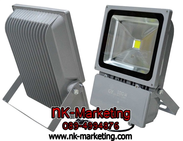 สปอร์ตไลท์ LED 100w GY แสงสีขาว