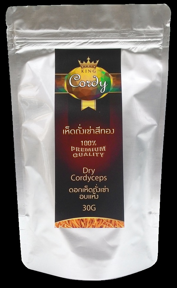 [โปรโมชั่น!] ซื้อเห็ดถั่งเช่าสีทองอบแห้ง 30 g แถมฟรี 15 g (ว | King Cordy - บางแค กรุงเทพมหานคร