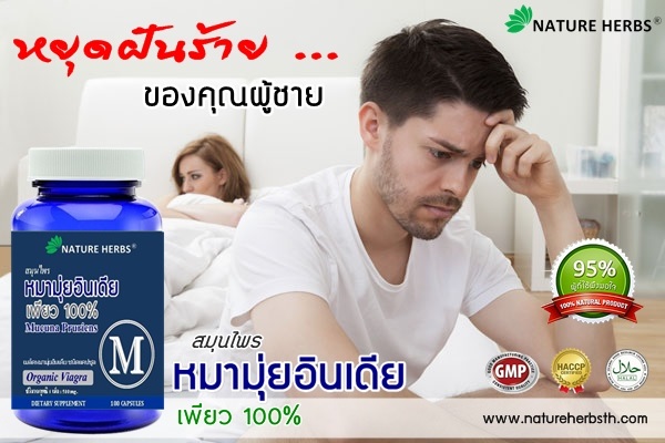 สมุนไพรหมามุ่ยอินเดีย แคปซูลแท้ 100%  ทางเลือกที่ดีสำหรับคุณ | nature herbs - สาทร กรุงเทพมหานคร