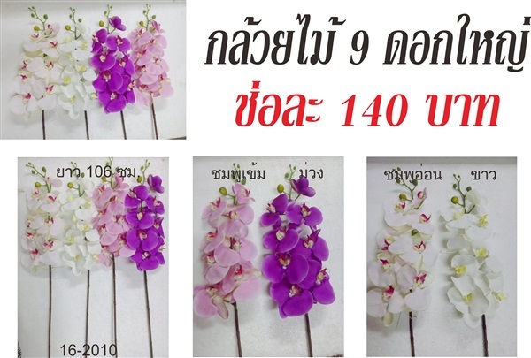 กล้วยไม้ 9 ดอกใหญ่ (16-2010) | ฟูลเฮ้าส์ดีไซน์ - หนองแขม กรุงเทพมหานคร