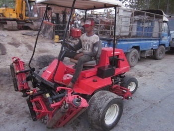 รถตัดหญ้า ตัดกรีน JACOBSEN 3 สูบ 5 แก็งค์   | tractor-backhoe - บางพลี สมุทรปราการ