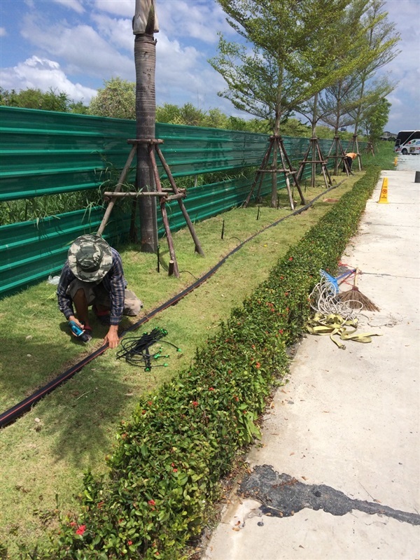 รับติดตั้งระบบรดน้ำอัติโนมัต | คุ้มตราหลวง - คลองสามวา กรุงเทพมหานคร