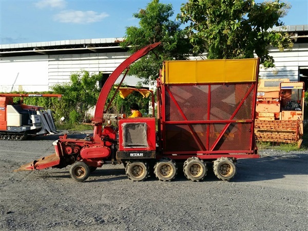  รถเกี่ยวข้าวโพด ย่อยกิ่งไม้ ตัดเกี่ยว บรรทุกดั้มเปอร์ 8 ล้อ | tractor-backhoe - บางพลี สมุทรปราการ