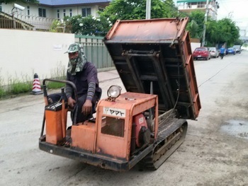 รถบรรทุกตีนตะขาบ เบนชิน เอนกประสงค์ CHIKUSU Iเครื่อง ROBIN พ | tractor-backhoe - บางพลี สมุทรปราการ