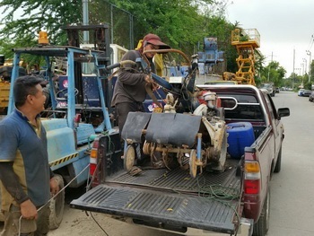 ส่งแล้วครับ ไถนาพวนดิน เดินตาม ส่งไปขอนแก่น ขอบคุณครับ | tractor-backhoe - บางพลี สมุทรปราการ