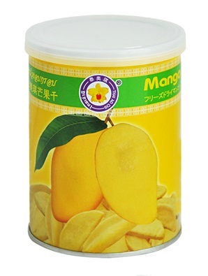 มะม่วงอบกรอบ Mango 40 gm (Can) Vacuum Freeze Dried Fruits