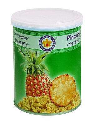 สับปะรดอบกรอบ PineApple 40 gm(Can)Vacuum Freeze Dried Fruits