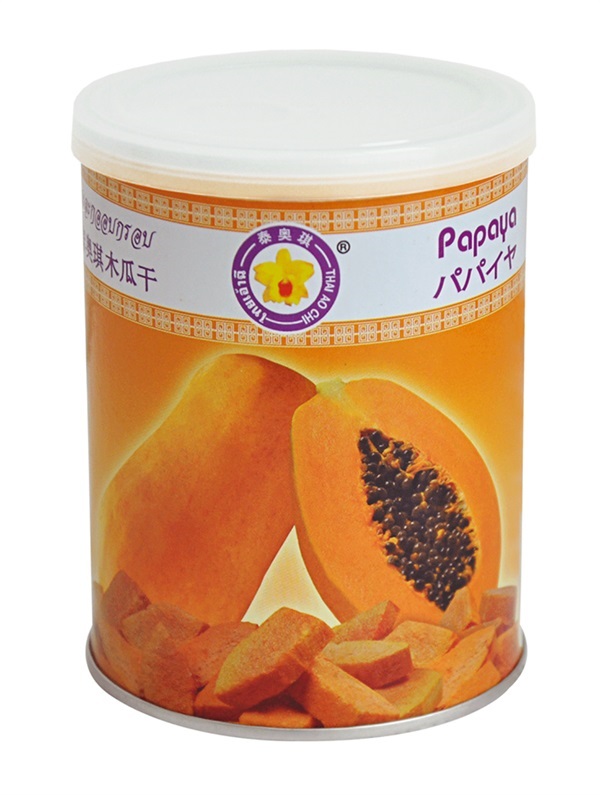มะละกออบกรอบ Papaya 30 gm (Can)Vacuum Freeze Dried Fruits