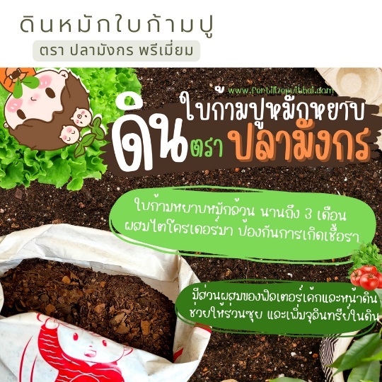 ดินหมักใบก้ามปู | ไททันอโกร จำกัด - เมืองขอนแก่น ขอนแก่น