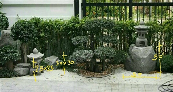 หินจัดสวนญี่ปุ่น สวนZen
