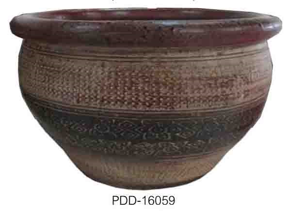 Color Clay Pot (กระถางดินเผาสีคละลาย)