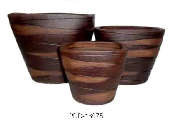 Color Clay Pot (กระถางดินเผาสีคละลาย)