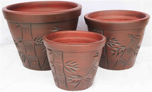 Color Clay Pot (กระถางดินเผาสีคละลาย)