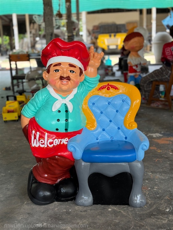 ตุ๊กตาตาเชฟ | ปั้นดินเงินดี - โชคชัย นครราชสีมา