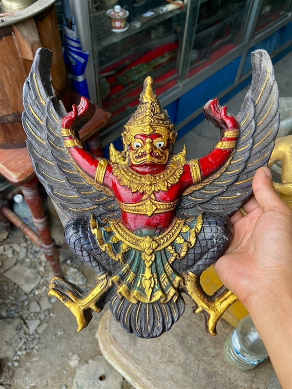 พญาครุฑ ครุฑแขวนผนัง ขนาด30ซม พญาครุฑสุบรรณ | ร้านวังโบราณ - บางบัวทอง นนทบุรี