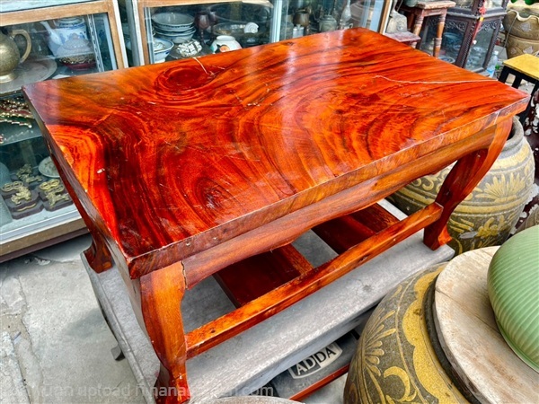 โต๊ะไม้ประดู่แผ่นเดียว โต๊ะไม้ประดู่ ขนาดยาว90ซม | ร้านวังโบราณ - บางบัวทอง นนทบุรี