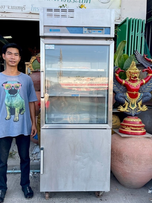 ตู้แช่เย็น สแตนเลส 2ประตู SANDEN INTERCOOL ตู้เย็น | ร้านวังโบราณ - บางบัวทอง นนทบุรี