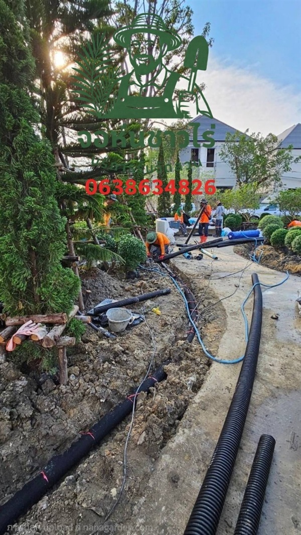 รับย้ายต้นไม้ ปลูกต้นไม้ | จอห์นชาวไร่ บริษัทรับจัดสวน - บางบัวทอง นนทบุรี