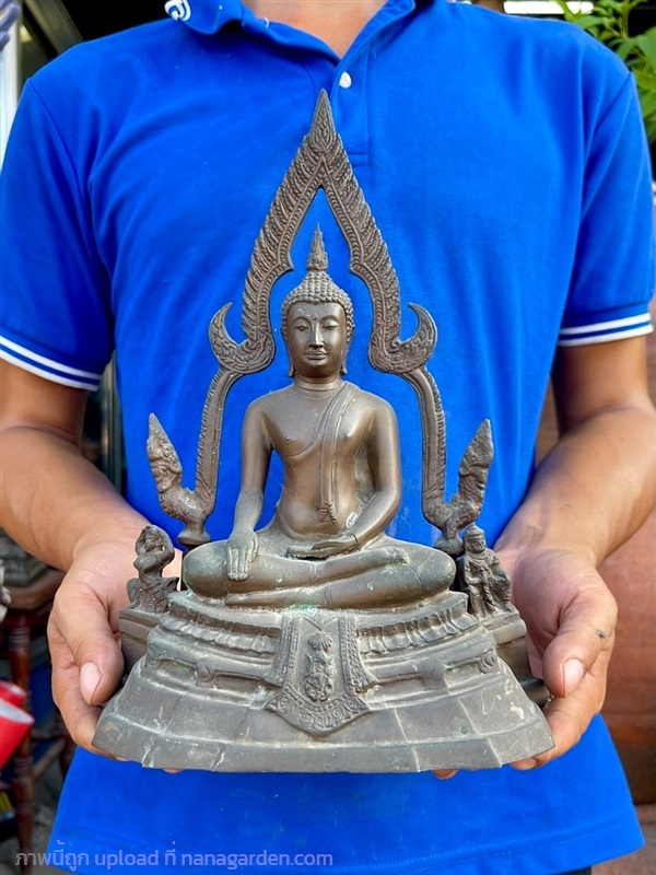 พระพุทธชินราช ภปร รุ่นแรก ปี2515 หน้าตัก5นิ้ว | ร้านวังโบราณ - บางบัวทอง นนทบุรี