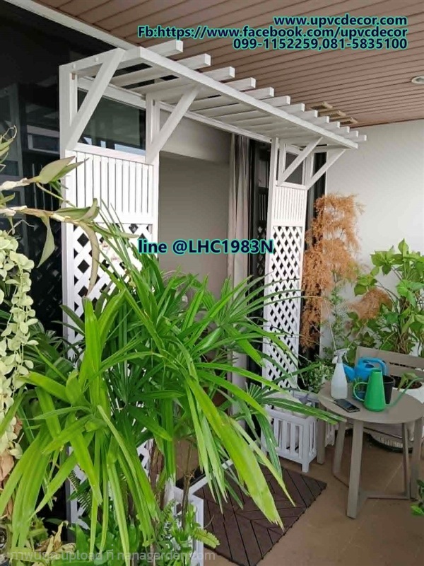 ซุ้ม?ระแนง?แขวน?กล้วยไม้? ซุ้มระแนงปลูกพวงคราม  | บ้านทำไม้ - พุทธมณฑล นครปฐม