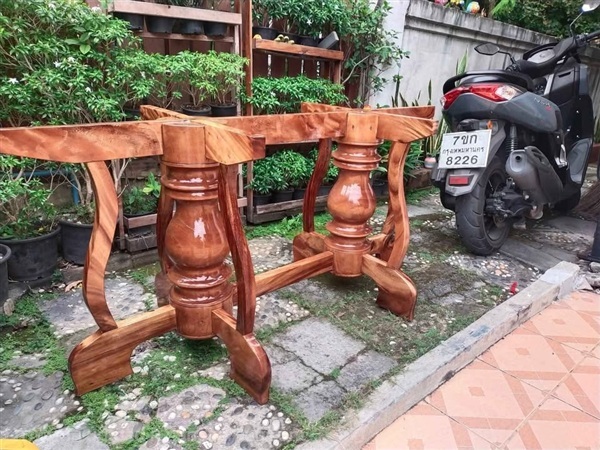 ขาโต๊ะ  ก60cmxย160cmxส70cm  | ร้าน Chat_Shop  (เฟอร์นิเจอร์ไม้)  - บางใหญ่ นนทบุรี