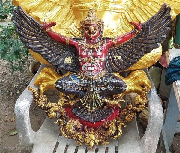 พญาครุฑ บูชาติดผนัง รูปหล่อบูชาพญาครุฑ พญาสุบรรณ | ร้านวังโบราณ - บางบัวทอง นนทบุรี