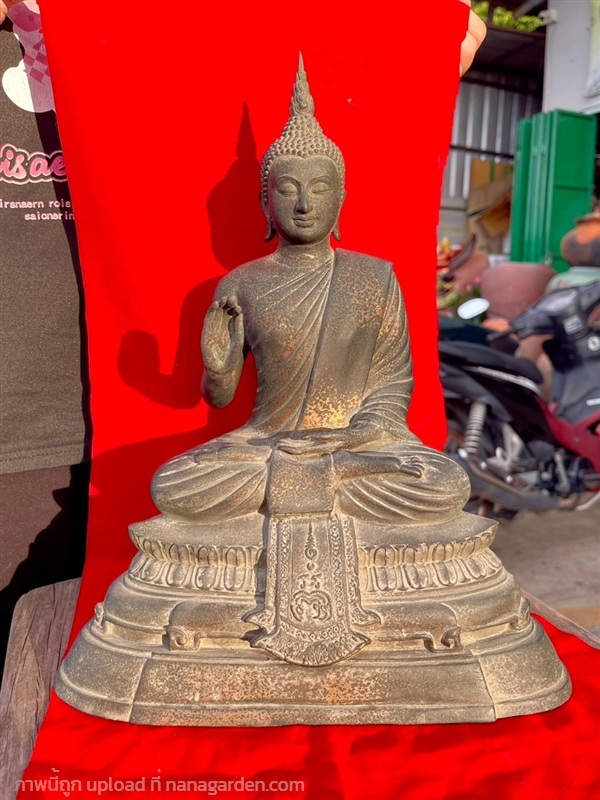 พระบูชา ปางพุทธกวัก หลวงพ่อแพ วัดพิกุลทอง หน้าตัก7 | ร้านวังโบราณ - บางบัวทอง นนทบุรี