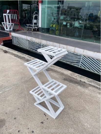 ชั้นวางกระถางต้นไม้ 4 ชั้น 4-Tier Plant Pot Stand  | Alungkarn - เมืองราชบุรี ราชบุรี