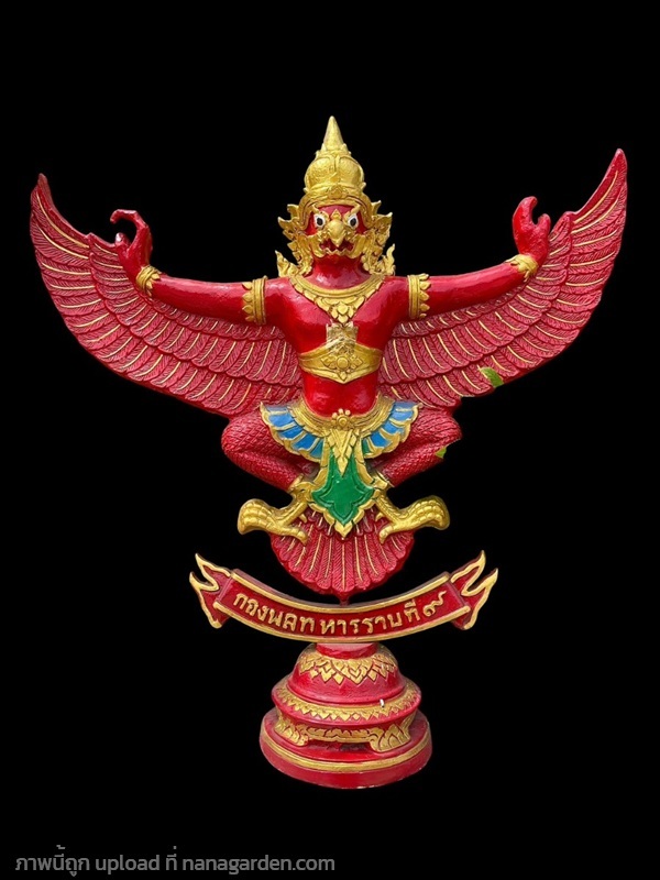 พญาครุฑ ตั้งบูชา รุ่นทหารราบที่9 พิมพ์หน้าดุ | ร้านวังโบราณ - บางบัวทอง นนทบุรี