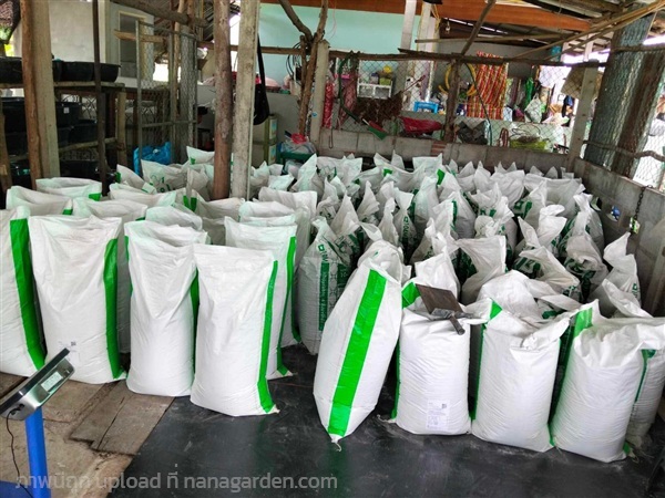มูลไส้เดือน 1000 กิโลกรัม พร้อมส่งทุกวัน