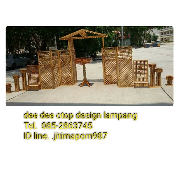 งานไม้ยกเช็ต | Dee Dee OTOP Design Lampang - แม่ทะ ลำปาง