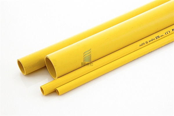 ท่อPVC สีเหลือง สำหรับ ระบบร้อยสายไฟฟ้า | BSC PIPE - จอมทอง กรุงเทพมหานคร