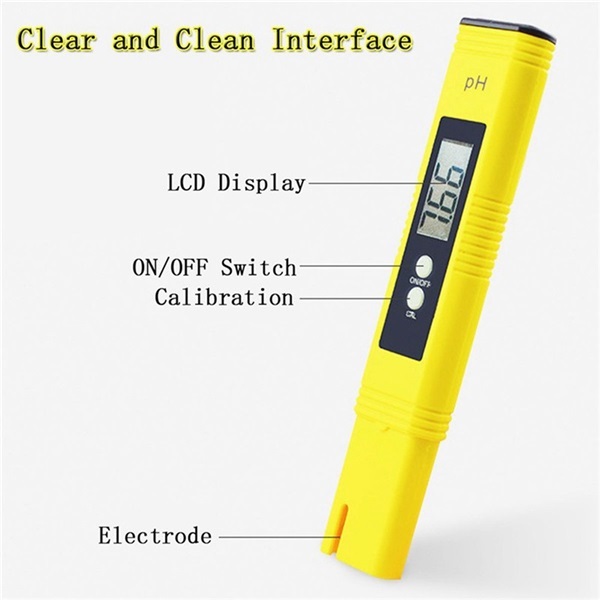 PH05-เครื่องวัดค่า pH meter Digital Pro ไม่ต้องใช้ไขควงในการ