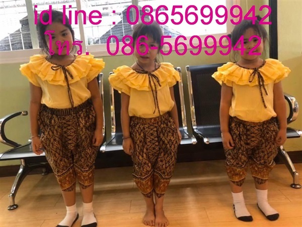 ชุดไทย, ชุดไทยเด็กหญิง, ชุดไทยเด็กชาย, ชุดไทยเด็กอนุบาล | ร้านภันทิลาผ้าไทย   -  กรุงเทพมหานคร