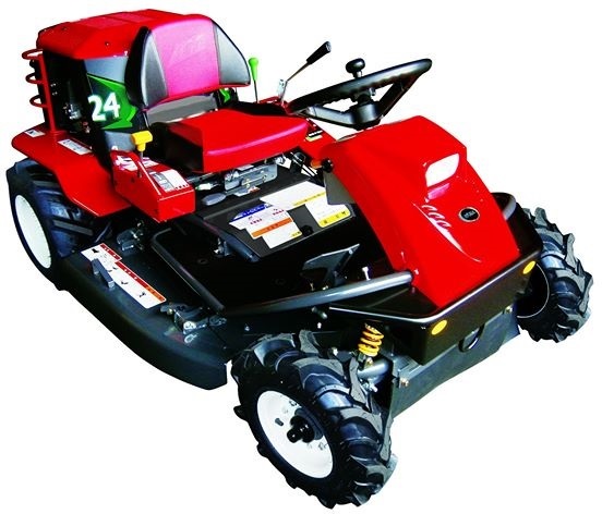 รถตัดหญ้านั่งขับ เอเทค คาริบาโอะุ Atex KaribaO รุ่น R9824E