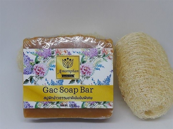 Gac Soap Bar สบู่น้ำมันฟักข้าวเข้มข้น