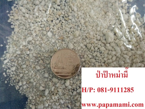 เพอร์ไลท์(Perlite) เม็ดเล็ก  8 กิโลกรัม | บ้านป่าป๊า & หม่ามี๊ - บางบัวทอง นนทบุรี