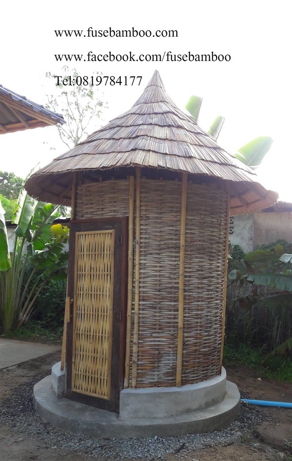 หลังคาไม้ไผ่  Bamboo Roof