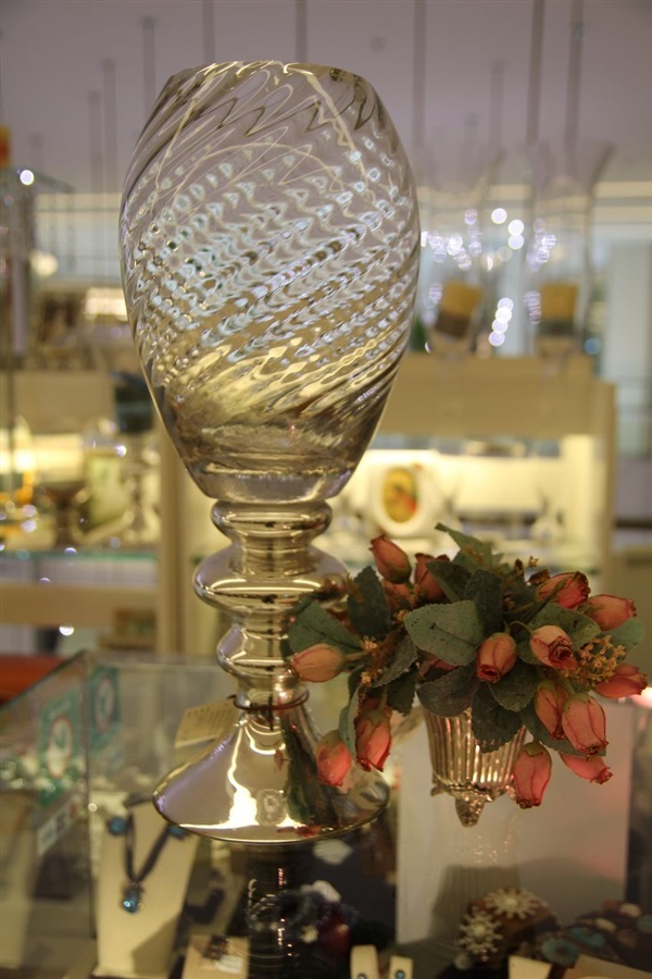 Tyme Boutique แจกันแก้ว TKH1082-46Y:Glass vase Top clear and | Tyme Boutique -  กรุงเทพมหานคร