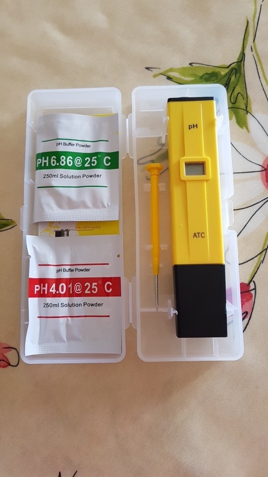 เครื่องวัดกรด ด่างแบบปากกา (pH meter)